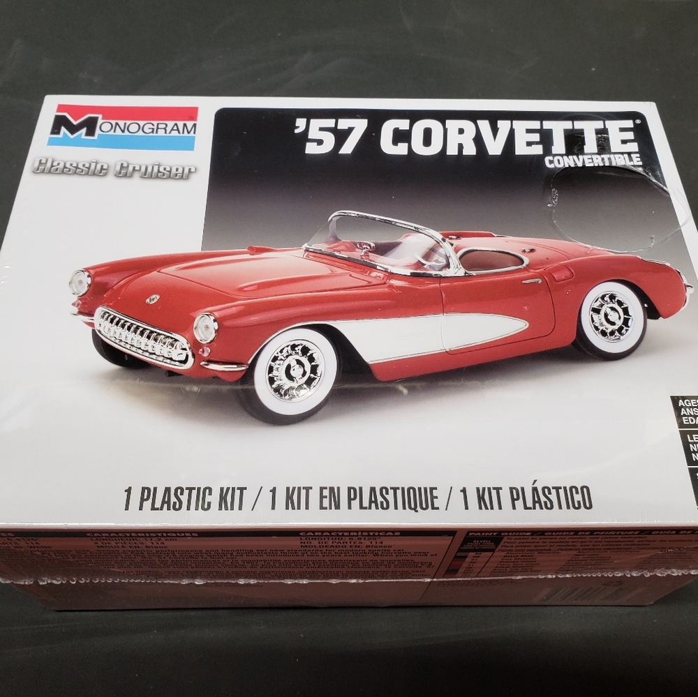1957 Chevy Corvette model kit